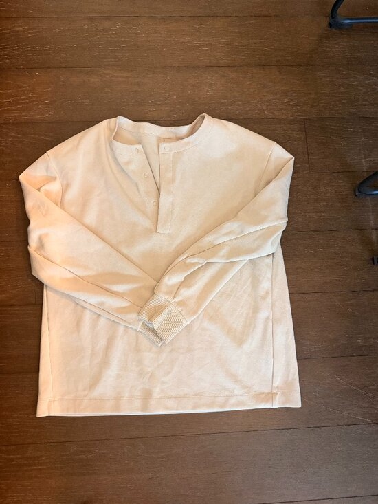 lululemon athletica Other - lululemon Men's Long Sleeve Boxy Henley- Size Medium